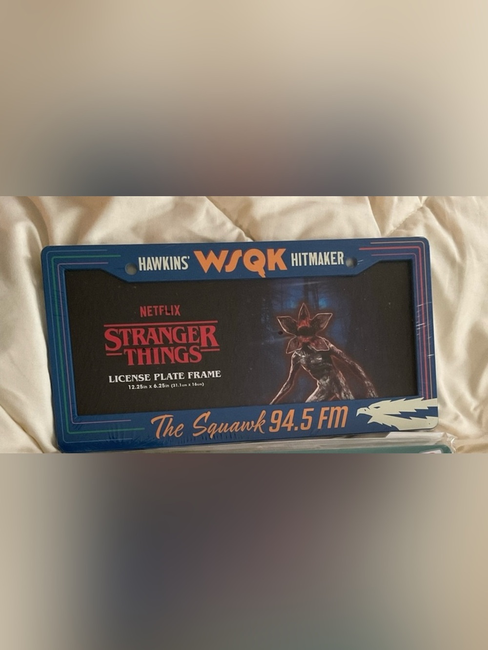 Stranger Things License Plate Frame